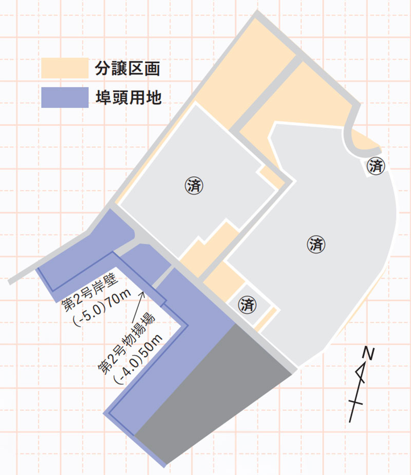 分譲区画のイメージマップ